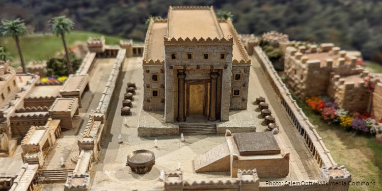 Model of Solomons Temple (First Temple)