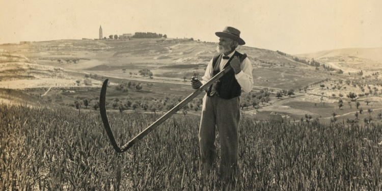 Mount Scopus in Jerusalem in 1900
