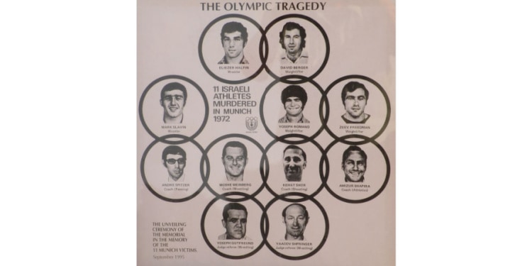 Victims of 1972 Munich Olympics massacre