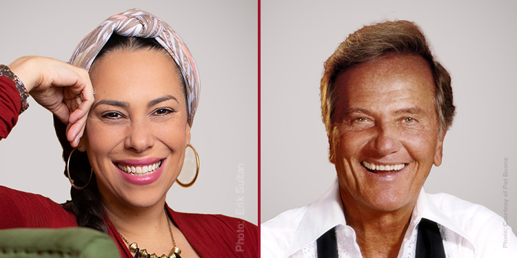 Yael Eckstein and Pat Boone