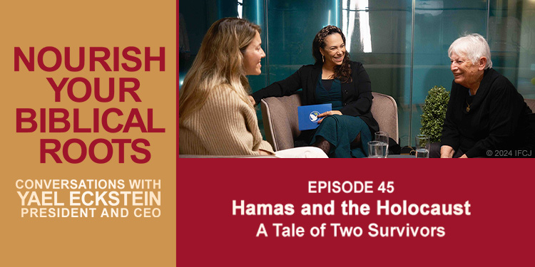 Hamas and the Holocaust - Yael Conversation with Two Survivors of October 7 attacks