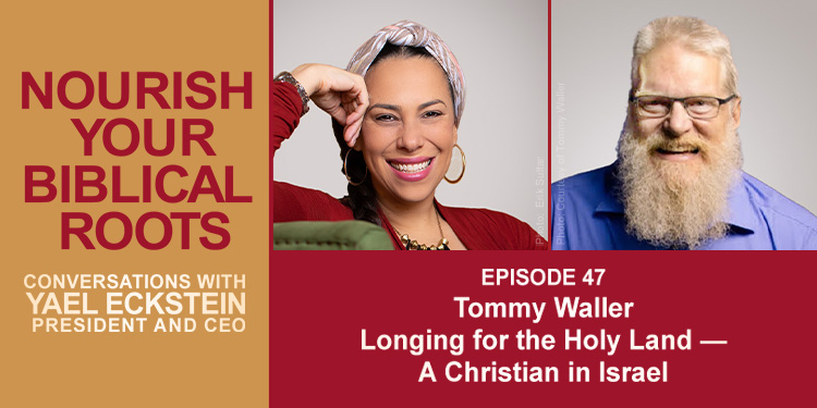 Nourish Your Biblical Roots Podcast promo featuring Tommy Waller.