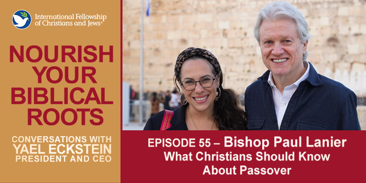 Podcast image of Yael and Bishop Lanier
