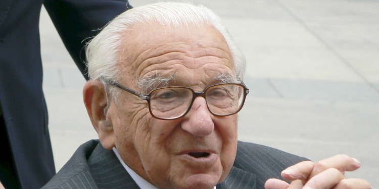 British humanitarian that rescued children from Nazi Germany, Nicholas Winton