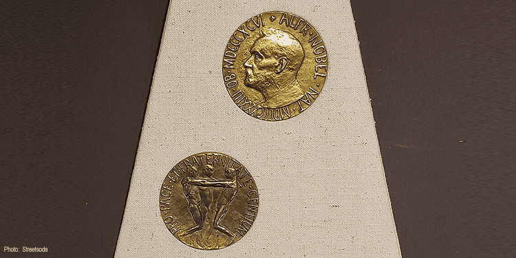 Nobel Peace Prize awarded to Dr. Martin Luther King Jr