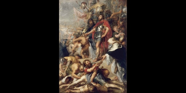 ("The Triumph of Judas Maccabeus," Peter Paul Rubens, c. 1634-1636)