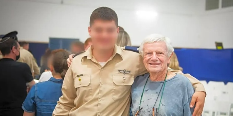 IAF pilot and his grandfather, an IAF veteran