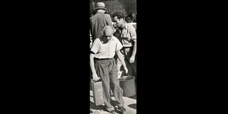 Professor Michael Fekete during Siege of Jerusalem, 1948