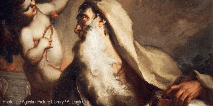Artistic depiction of Isaiah the prophet with a long beard and traditional robes, symbolizing biblical prophecy and spiritual guidance.