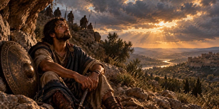 David, worthy of God's love and shield