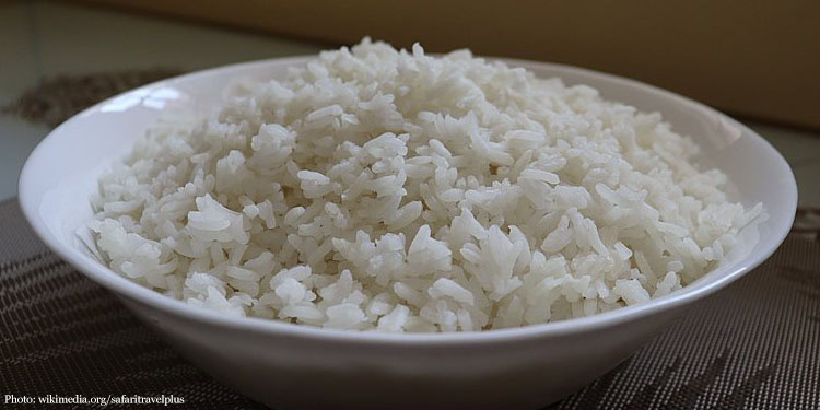 Rice in a bowl