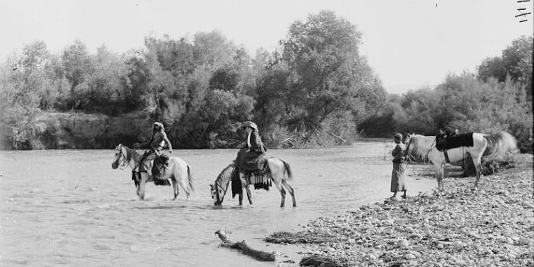 Crossing the River Jordan (c. 1915-1920)