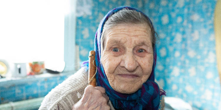 Ganna, Holocaust survivor The Fellowship is helping in Ukraine