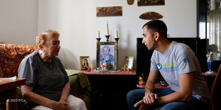Hana, elderly Holocaust survivor from Crimea living in Israel, protected by The Fellowship