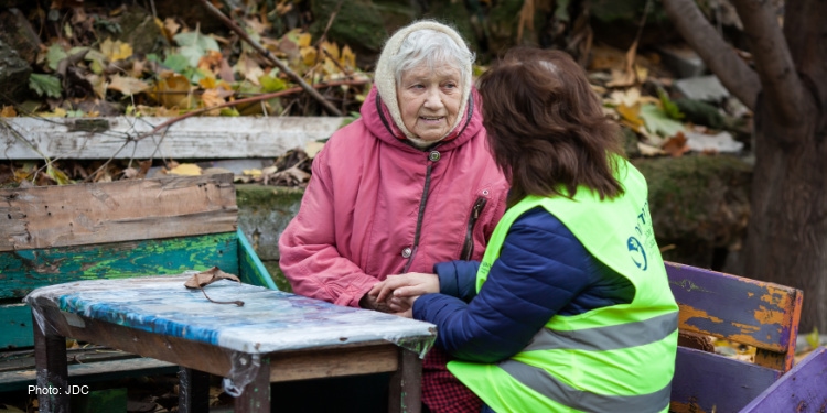 elderly, JDC, Ukraine