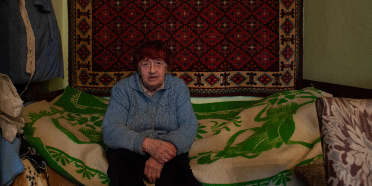 Sima, an elderly Jewish woman in Kyrgyzstan fighting poverty and loneliness