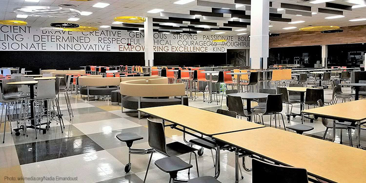 School cafeteria