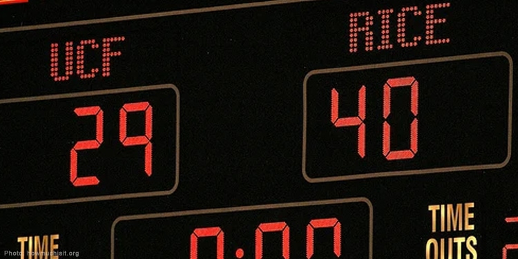 Image of scoreboard