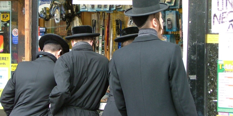 Jews in Stamford Hill, London, where pregnant Jewish woman was attacked
