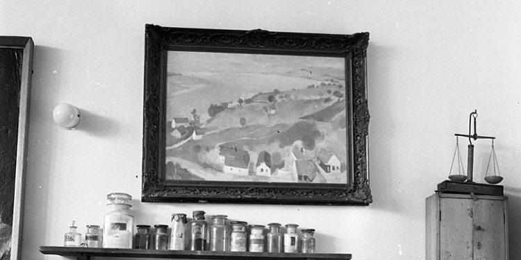 Art studio of artist Istvan Szonyi