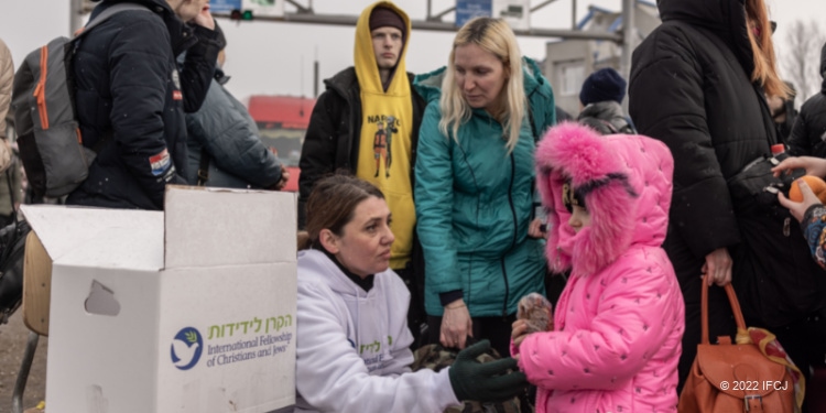 IFCJ aid for refugees from Ukraine