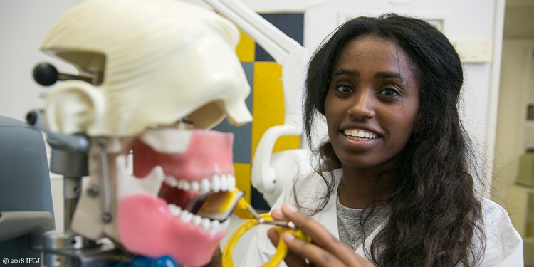 Ethiopian dental assistant