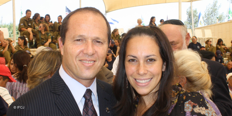 Nir Barkat and Yael Eckstein