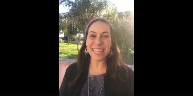 Yael Eckstein talking about Israel's 70th Birthday