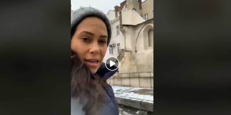 Yael Eckstein in Ukraine, January 23, 2020