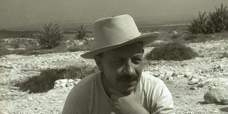 Archaeologist Yigal Yadin, 1963
