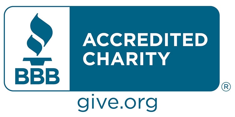 Better Business Bureau Accredited Charity logo