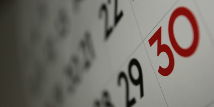 Image of calendar