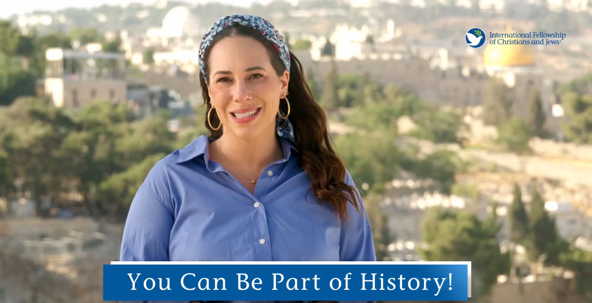 International Fellowship of Christians and Jews logo