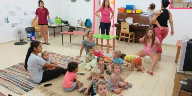 Bomb shelter on kibbutz, 2014