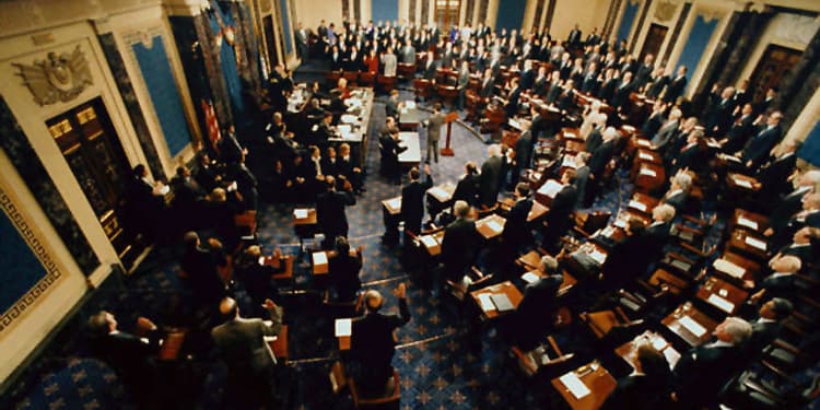 The Senate convenes at the U.S. Capitol