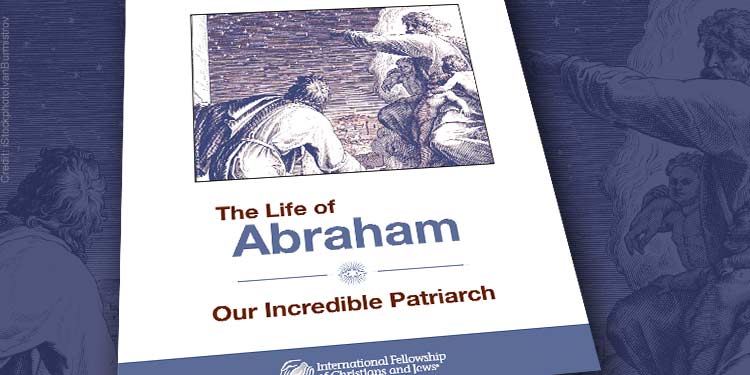 The Life of Abraham purple booklet cover.
