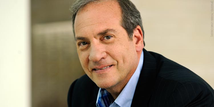 Head shot of Rabbi Eckstein looking directly into the camera.