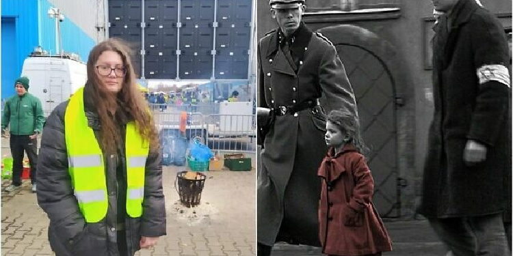 Actress from Schindler's List helping refugees in Ukraine