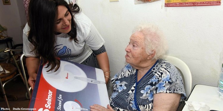 our holy work provides relief for elderly Jews in Israel